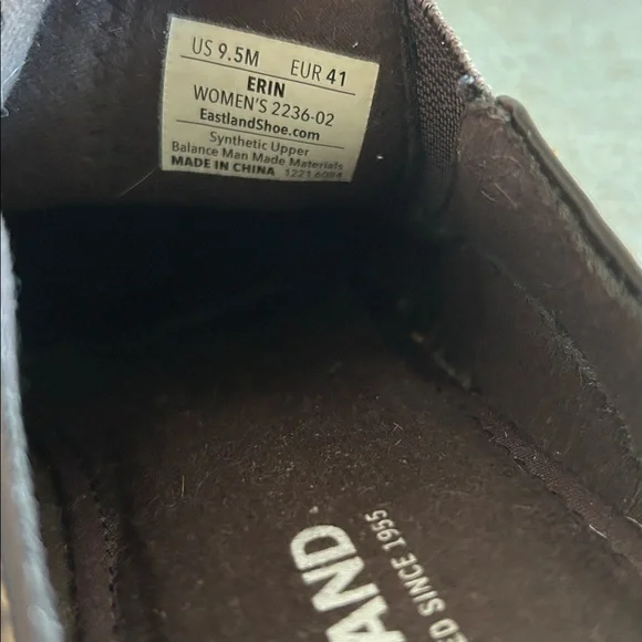 Eastland Women’s Brown Clogs 9.5 Vintage Explorer Bohemian Wanderer Style Y2K - Picture 6 of 9